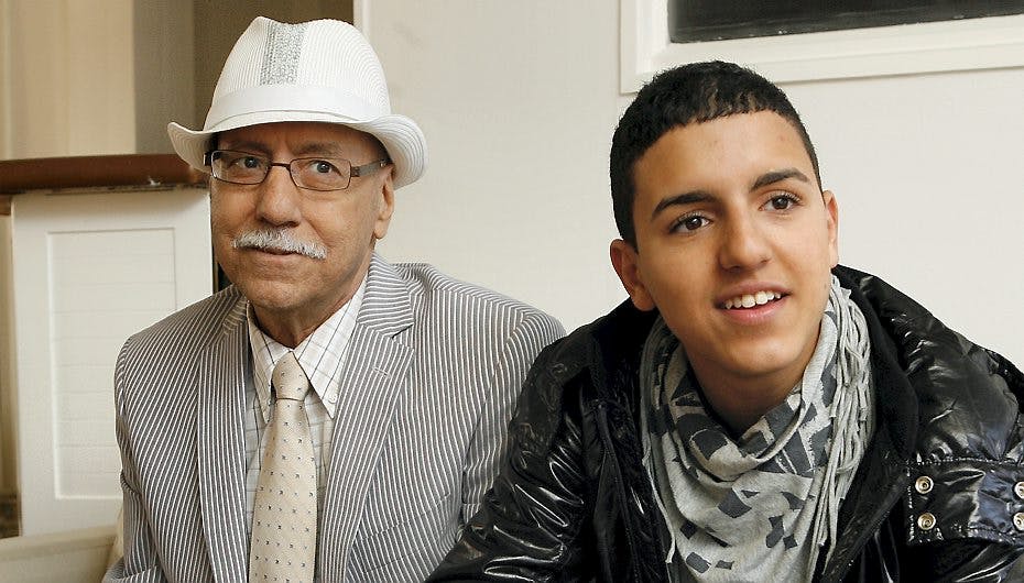 19-årige Basim og hans elskede far Abdel Moujahid