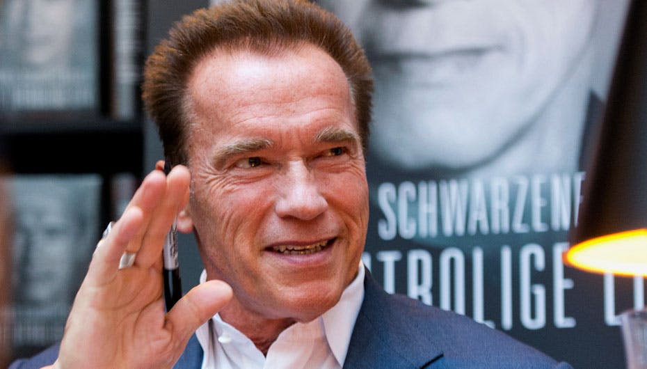 Arnold Schwarzeneggers brugernavn på Snapchat er arnoldschnitzel (Foto: AOP)