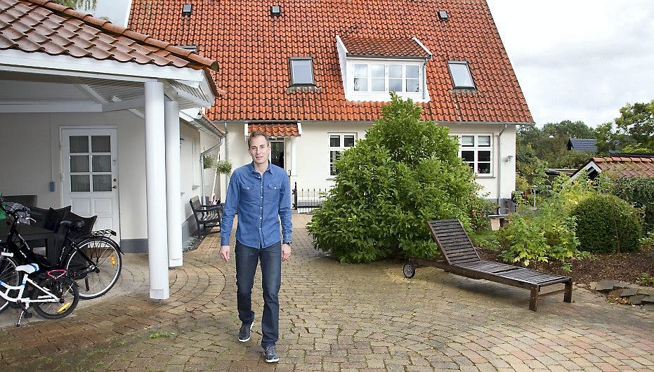 Peter Gade har før vist huset i Holte frem for SE og HØR