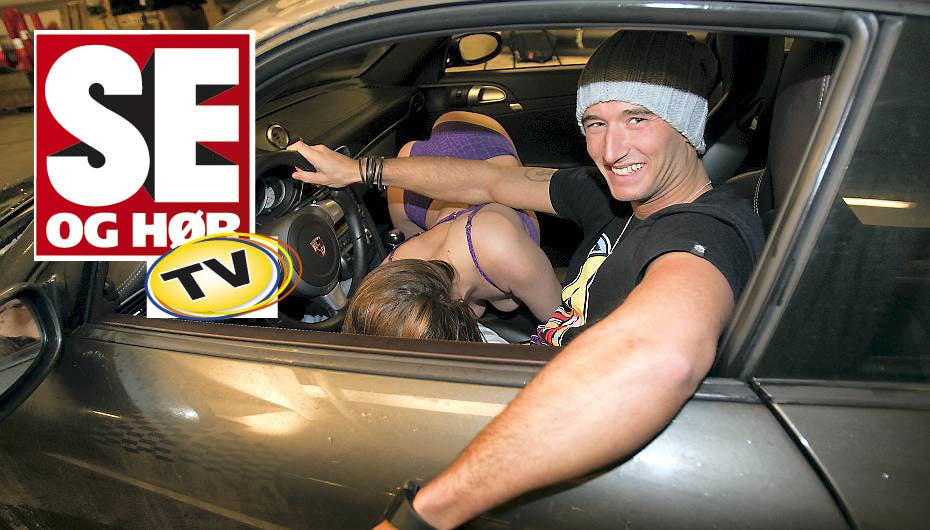 Lækker bil, smuk pige og et million dollar smile. Paradise-Steven kunne nok dø lykkelig nu