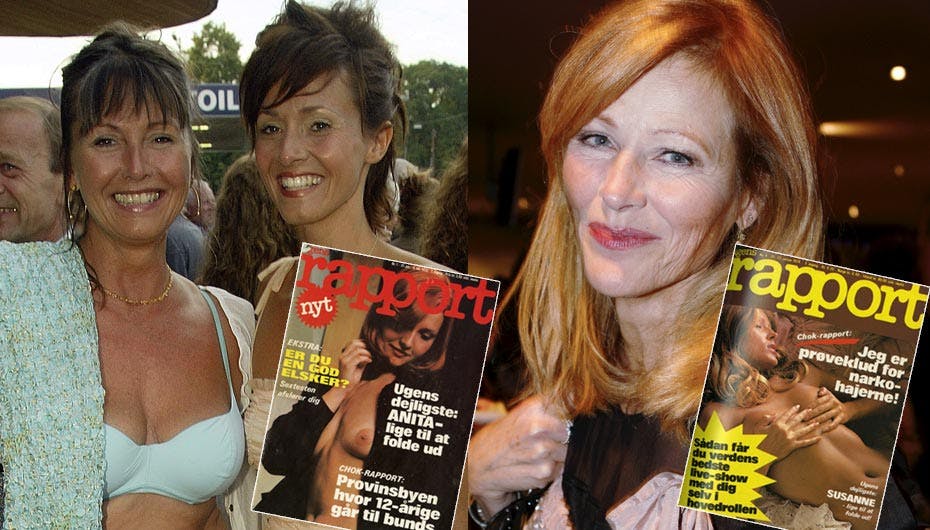 Anita Zobel - her sammen med datteren Sarah Zobel kølpin - og Suzanne Bjerrehuus har begge prydet forsiden af Ugens rapport