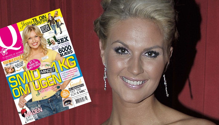 Lisa Lents smider klunset i det nyeste nummer af Q