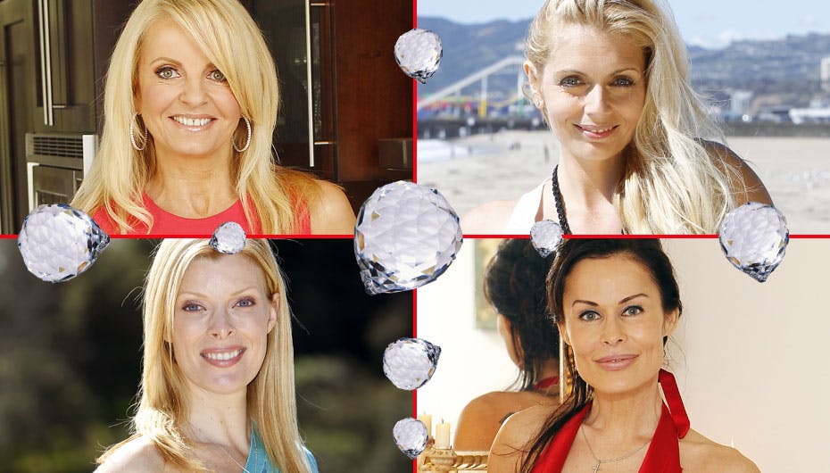 Kirsten, Lisa, Ines og Simone viser deres liv på første klasse frem i aften på TV3