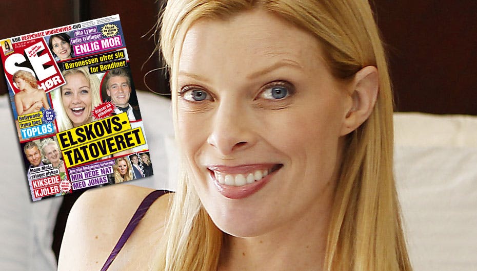 Ines Romero laver normalt kun pæne modelbilleder, men lod sig overtale til at smide tøjet, fordi billederne er så smukke