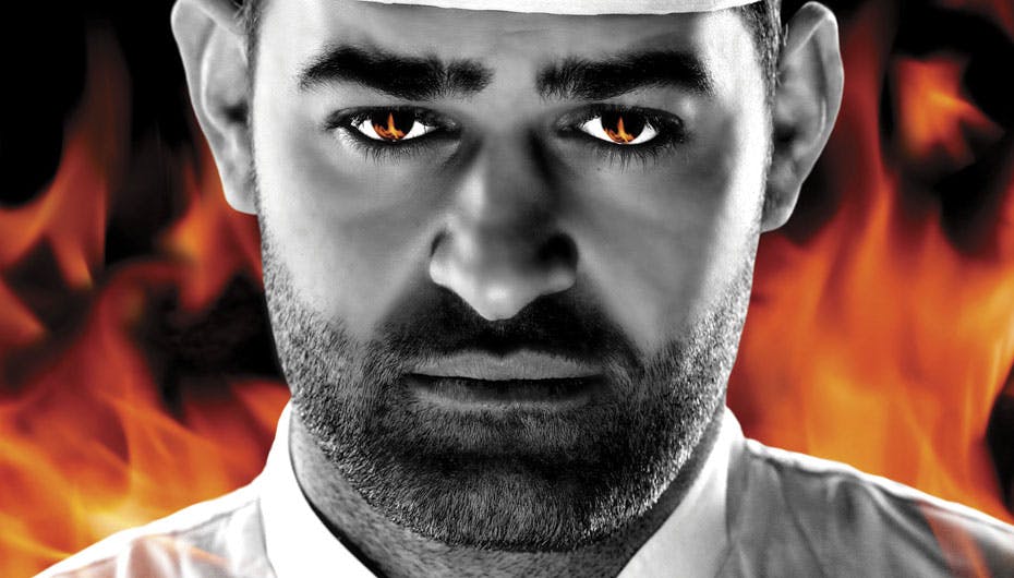 Det er svært at forestille sig, men Wassim Hallal siger selv, at han godt kan være blød