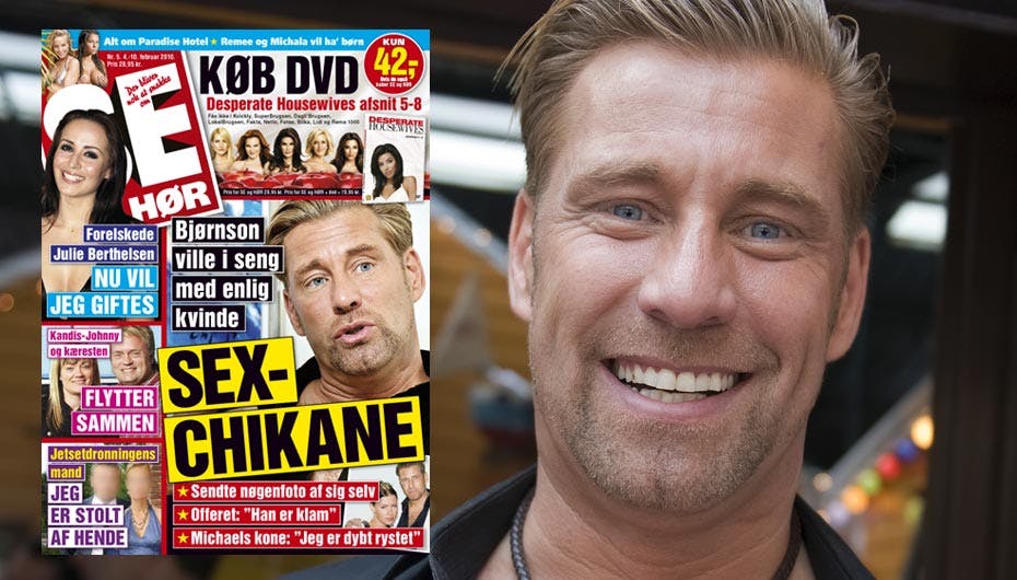 Se billedet, som Bjørnson sendte af sit lem og hør ham indrømme det hele