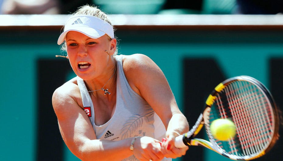 Caroline vandt sikkert i første runde af French Open og spiller sin anden kamp onsdag