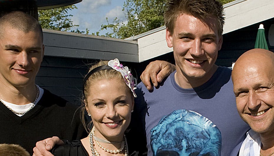 Caroline og Nicklas mødte hinanden under optagelserne til "Baronessen flytter ind" på Kanal 4