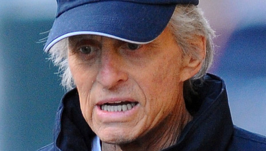 Sygdommen har sat sine tydelige spor hos den 66-årige Michael Douglas