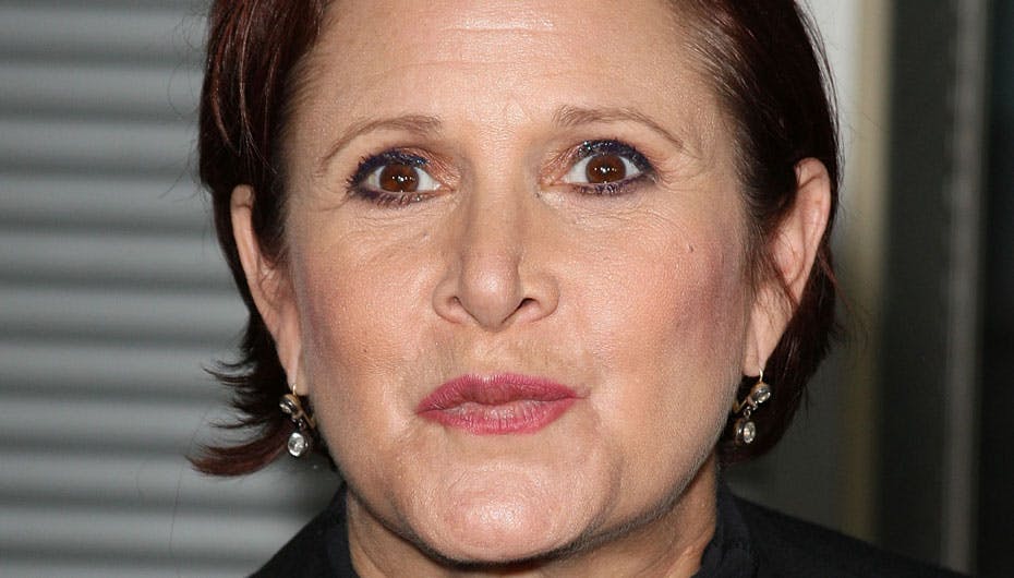 Prinsesse på kokain? Det var tilfældet for Carrie Fisher