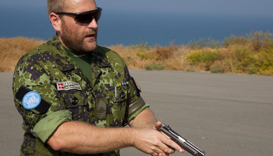 De danske soldater skal være oppe på mærkerne i Libanon