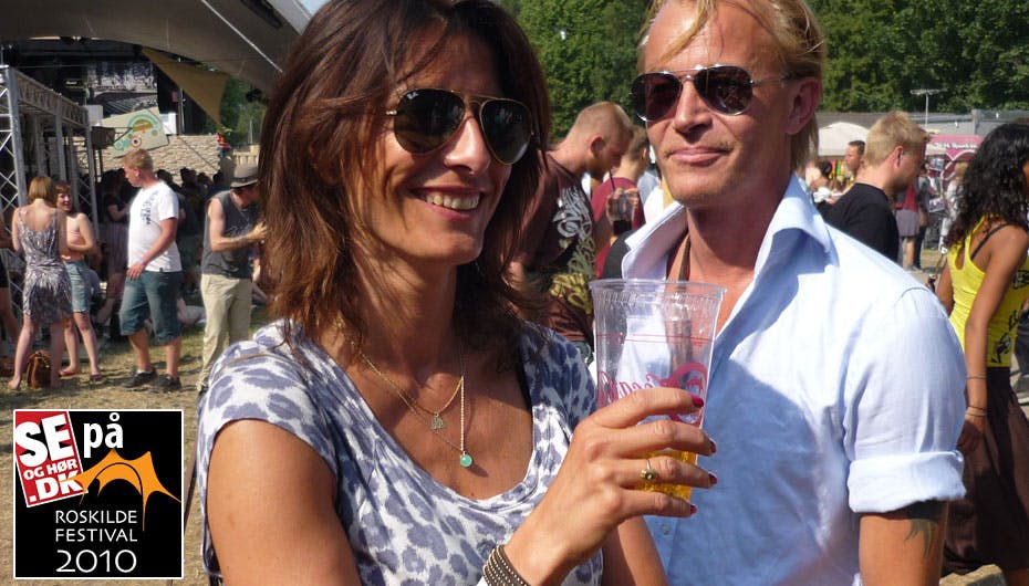 Kamilla Walsøe og Jan Grarup er så forelskede, at de slet ikke kan lade være med at vise det for hele verden