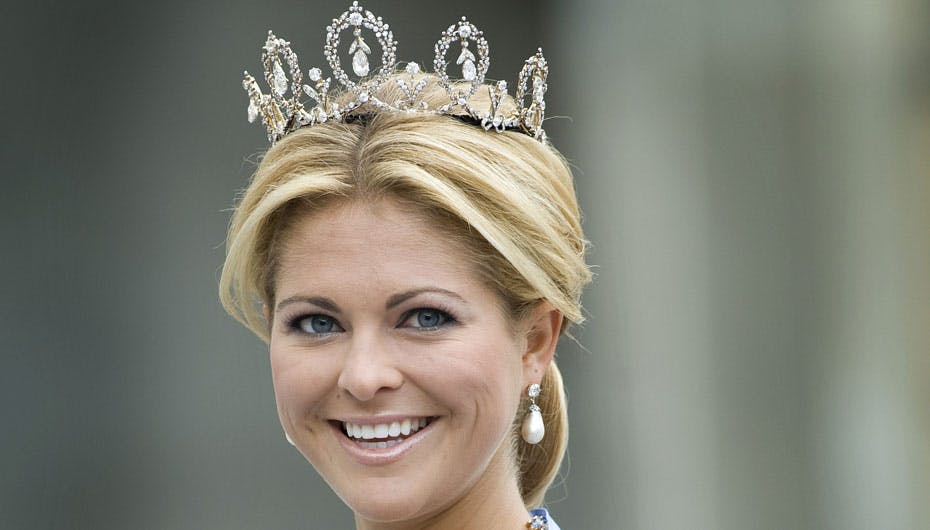 Madeleine strålede, selvom hun havde fået besked på at holde lav profil