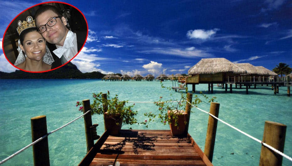 Der er dømt ren idyl i Fransk Polynesien, hvor Victoria og Daniel gemmer sig