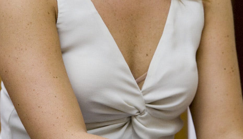 En lille flig er nok til at den royale etikette ikke er holdt