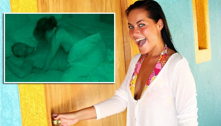 Amalie er tilbage på "Paradise Hotel" - mon hun tager Peter og Melissa på fersk gerning?