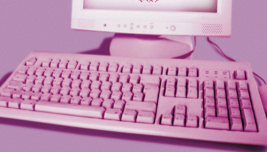 Tastatur for blondiner