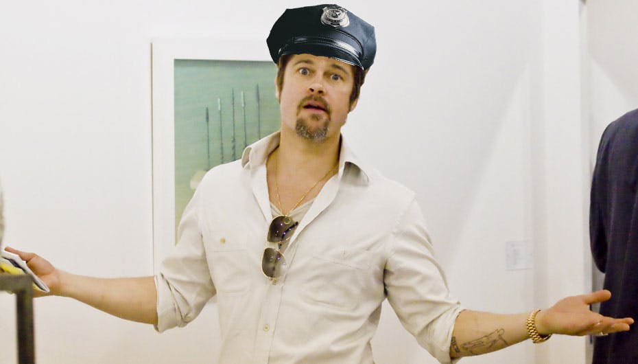 Brad Pitt som lovens lange arm