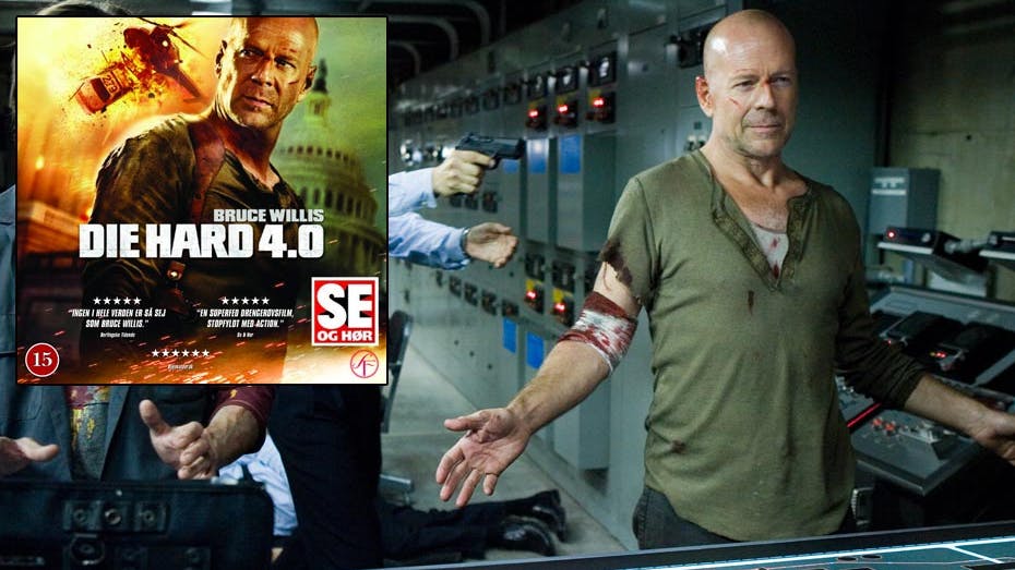 Glæd dig til Bruce Willis, der er tilbage som hårdkogte John McClane i kamp mod snedige hackere