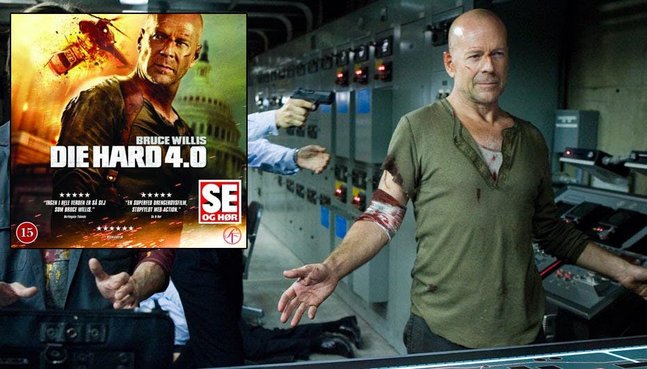 Glæd dig til Bruce Willis, der er tilbage som hårdkogte John McClane i kamp mod snedige hackere