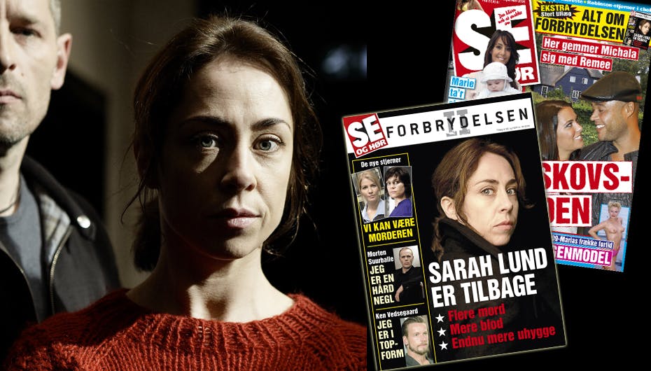 Sofie Gråbøl er tilbage som Sarah Lund fra på søndag den 27. september