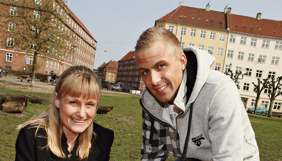 Lenny og hans mor Charlotte bor på Nørrebro i København
