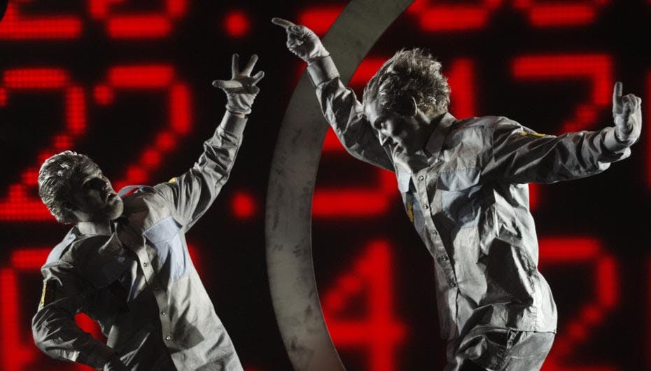 Robot-drengene gjorde publikum helt vilde