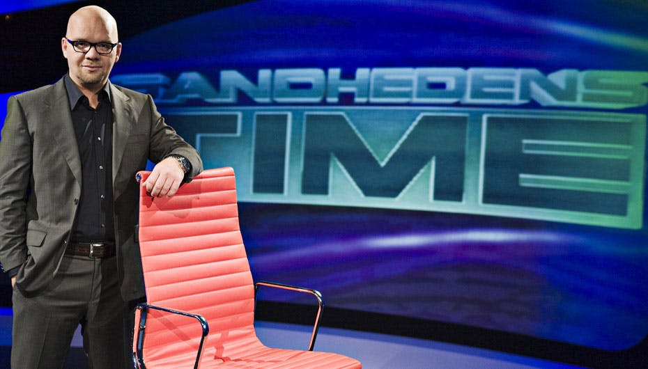 Lars Hjorthøj er klar med en deltager i den røde stol i aften kl 20 på TV3