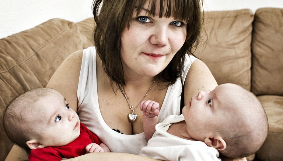 Den 18. august 2009 blev Christina mor til velskabte tvillinger