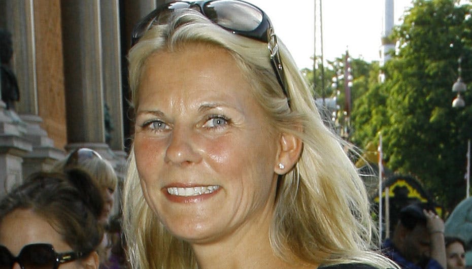 Anne-Mette Sølbech har god grund til at smile - hun kommer i alle tilfælde ikke til at mangle smør på brødet