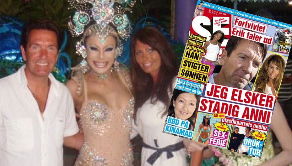 Anni på bryllupsrejse med tre mænd! - Det er Erik længst til venstre