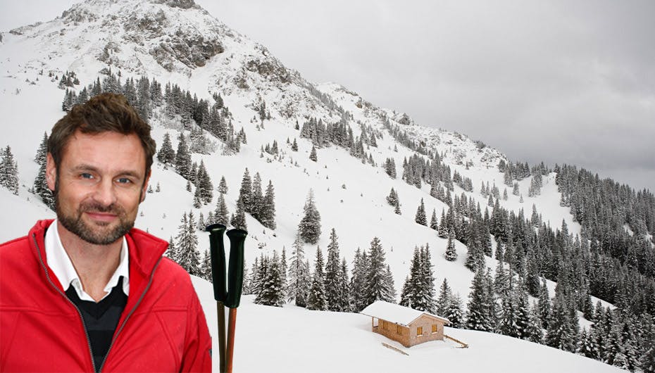 Mon ikke der bliver tid til lidt afterskiing for Casanova-Claus, selv om han hævder, at han kun går op i snemængderne?