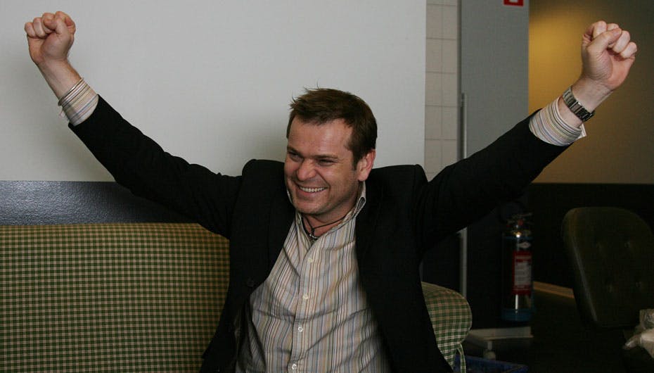 Hans Pilgaard er helt vild med at stå på ski