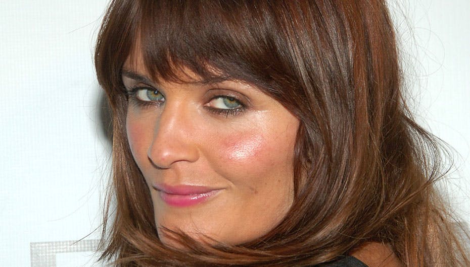 Den smukke Helena er et rigtigt julebarn