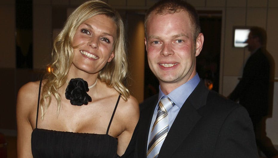 Christina og Jan Magnussen skal være forældre til deres første barn sammen til september