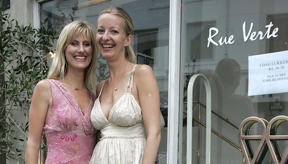 Julie Brandt og Michala Jessen ejer sammen butikken Rue Verte, som cafeen Joe & The Juice er en del af