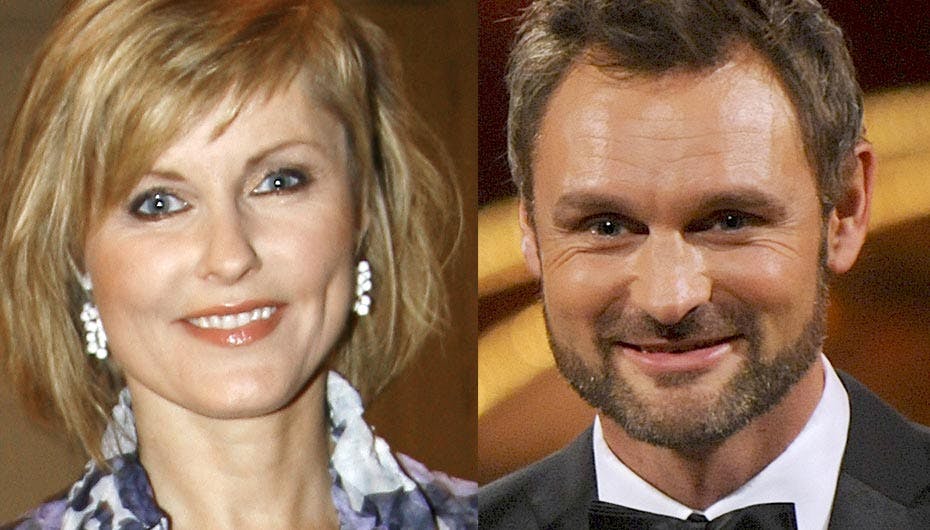Line Baun Danielsen og Claus Elming flirtede, gramsede og kyssede med hinanden