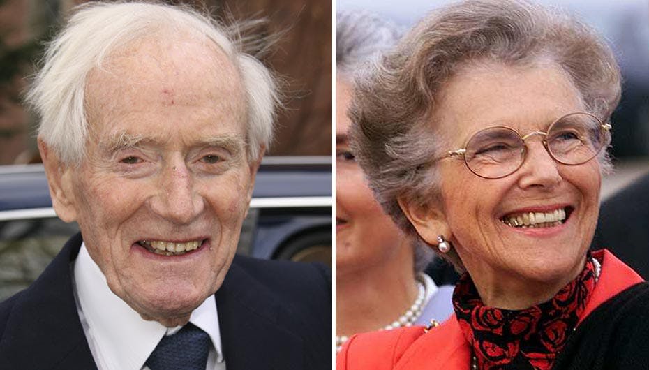 Mærsk Mc-Kinney Møller og Bente Bernstorff-Gyldensteen