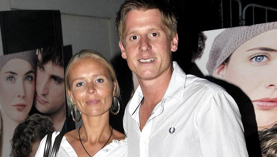 Så lykkelige var de for bare få måneder siden, da de fortalte, at de skulle være forældre