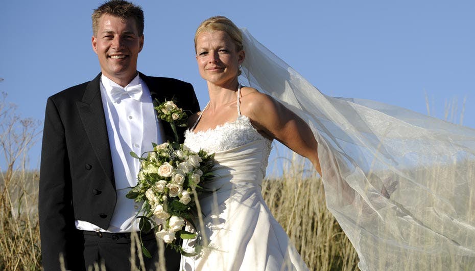 Morten Ankerdal og Vibeke Olsen er nu mand og kone