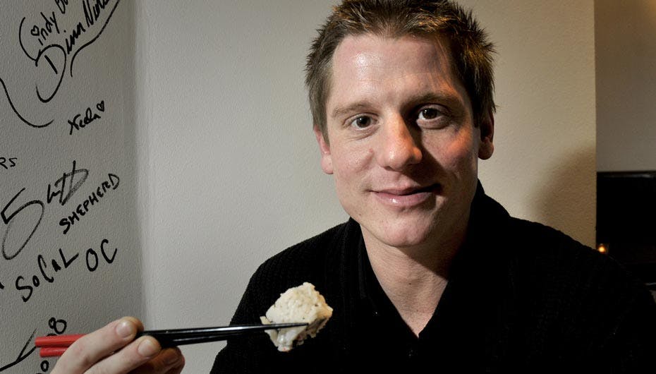 Robert Hansen er gået i træning med pindene