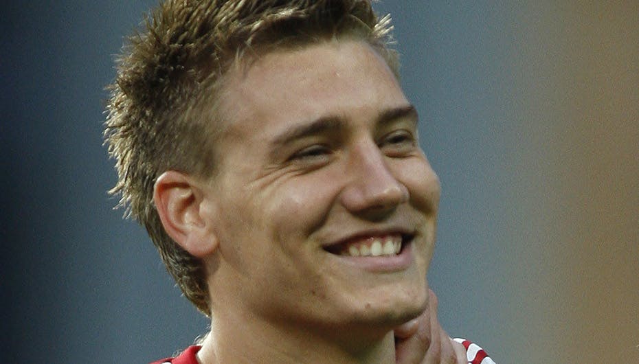 Der er grund til smil for den unge Bendtner