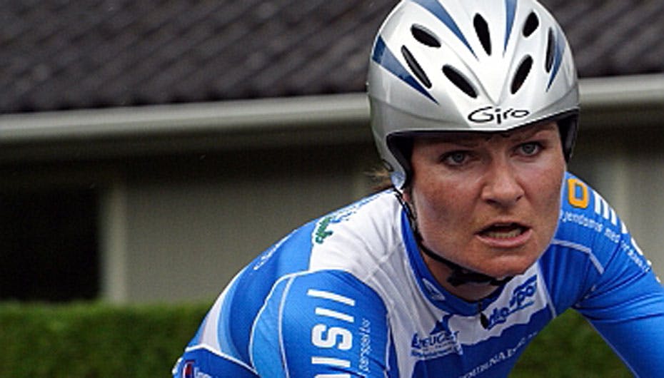 Jette Fuglsang udstrålede i den grad sejrsvilje, når hun kom op på cyklen