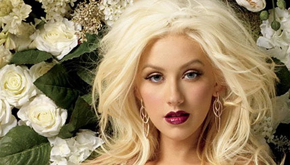 Christina poserer i anledning af den amerikanske butikskæde "Macy's" 150 års jubilæum