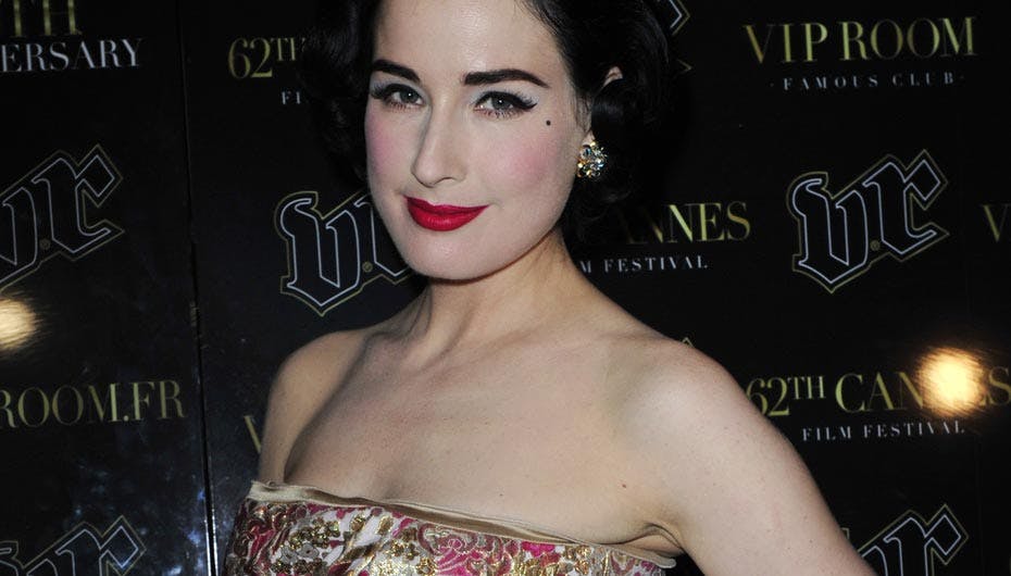 Dita Von Teese undrer sig over, at Danmark ikke fik flere point i MGP-finalen