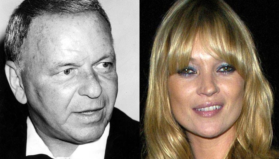 Kate Moss husker stadig sit kys med Frank Sinatra