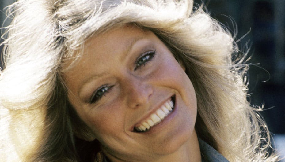 Farrah Fawcett, som hun så ud, da hun tryllebandt alle TV-seere med sin rolle i "Charlies Angels"