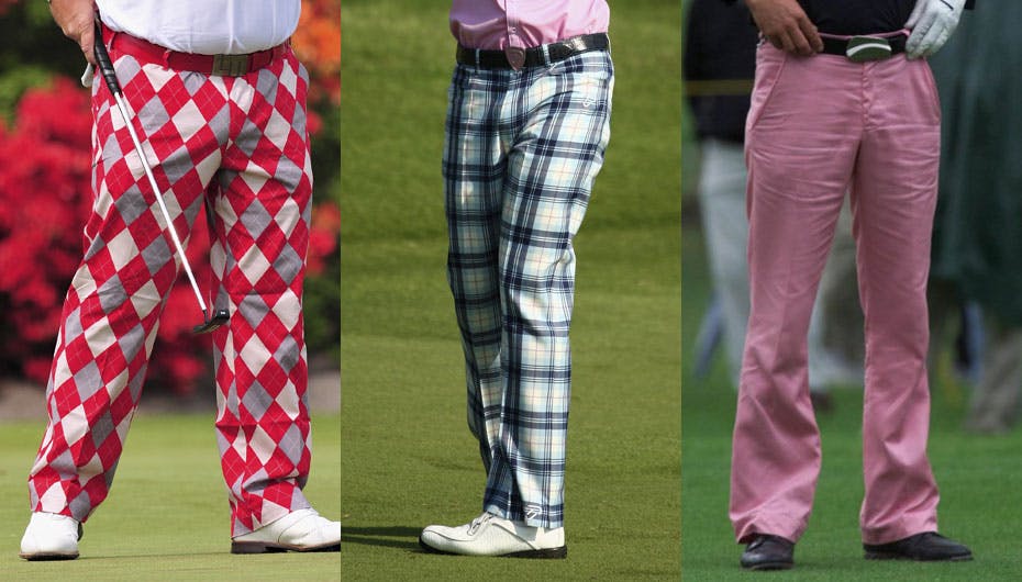 Tyk eller tynd - det betyder ikke noget, når golfens mangemillionærer viser sig og deres aparte tøjsmag frem