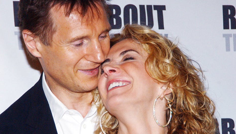 Liam Neeson og hans elskede kone, skuespilleren Natasha Richardson