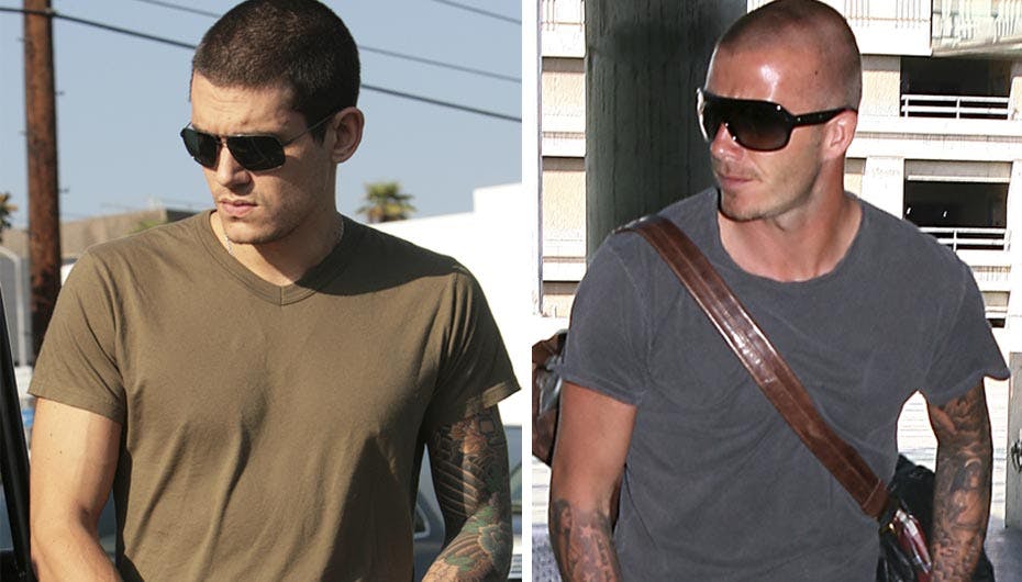 John Mayer ligner David Beckham på en prik